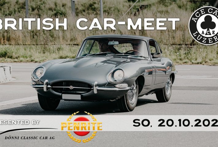 British Car-Meet im ACE CAFE LUZERN