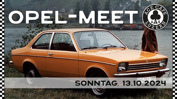 Opel-Meet im ACE CAFE LUZERN
