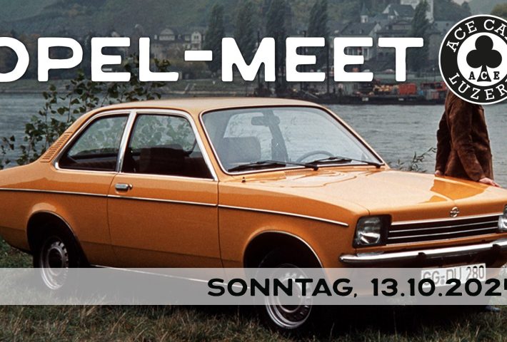 Opel-Meet im ACE CAFE LUZERN