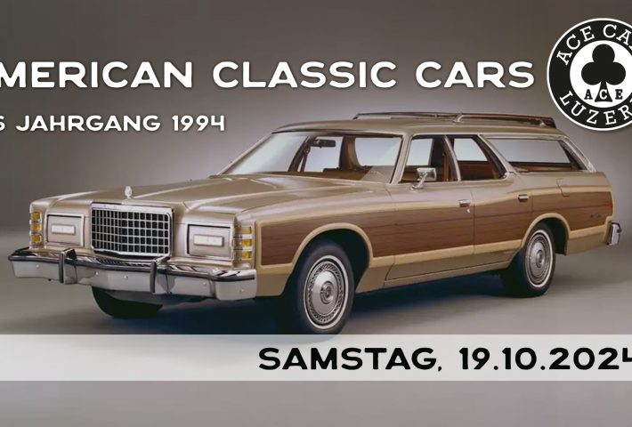 American Classic Car-Meet im ACE CAFE LUZERN