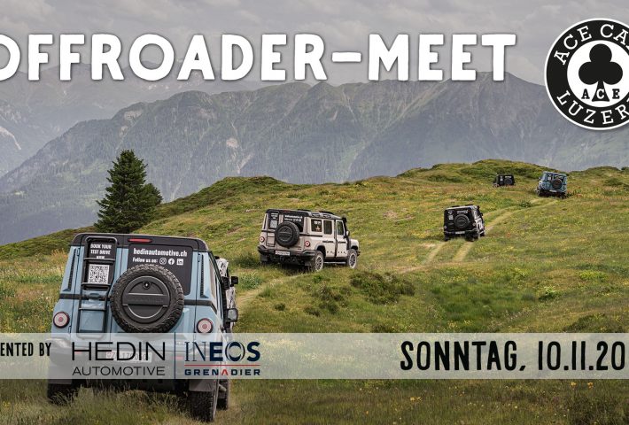 Offroader-Meet im Ace Cafe Luzern