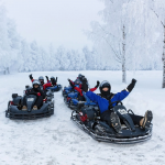 Arctic Ice Karting in Rovaniemi, Lapland