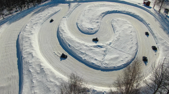 Arctic Ice Karting in Rovaniemi, Lapland