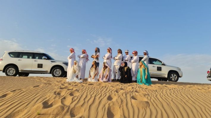 Unique MORNING Combo 4WD Safari and 30min Quad Bike in Open Desert