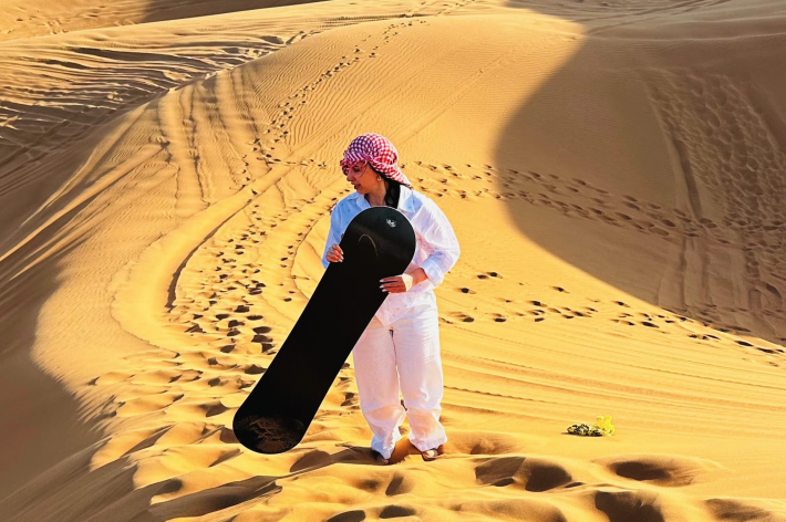 Unique MORNING Combo 4WD Safari and 30min Quad Bike in Open Desert