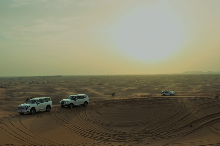 Unique MORNING Combo 4WD Safari and 30min Quad Bike in Open Desert