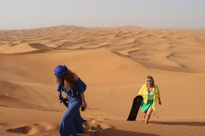 Unique SUNSET 4WD Red High Dunes Safari – with camp