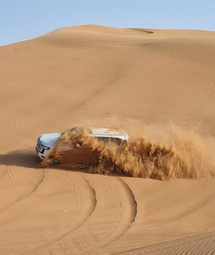 Unique MORNING Combo 4WD Safari and 30min Quad Bike in Open Desert