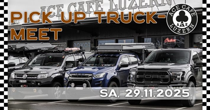 Pick Up Truck Meet at ACE CAFE LUZERN