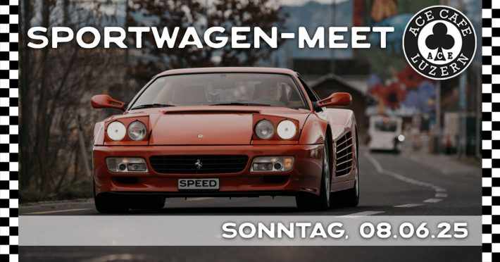 Sportwagen-Meet at ACE CAFE LUZERN